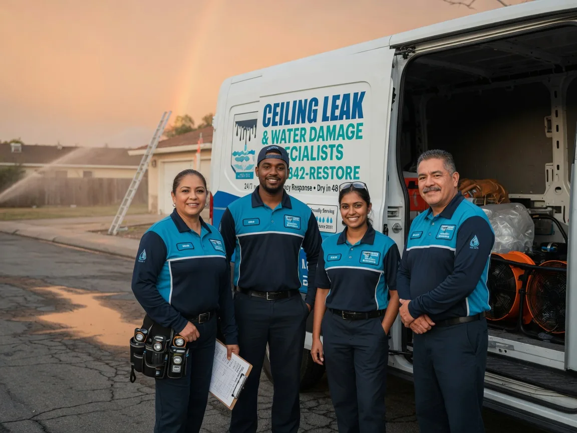 Ceiling Leak Cleanup company in Mark, IL